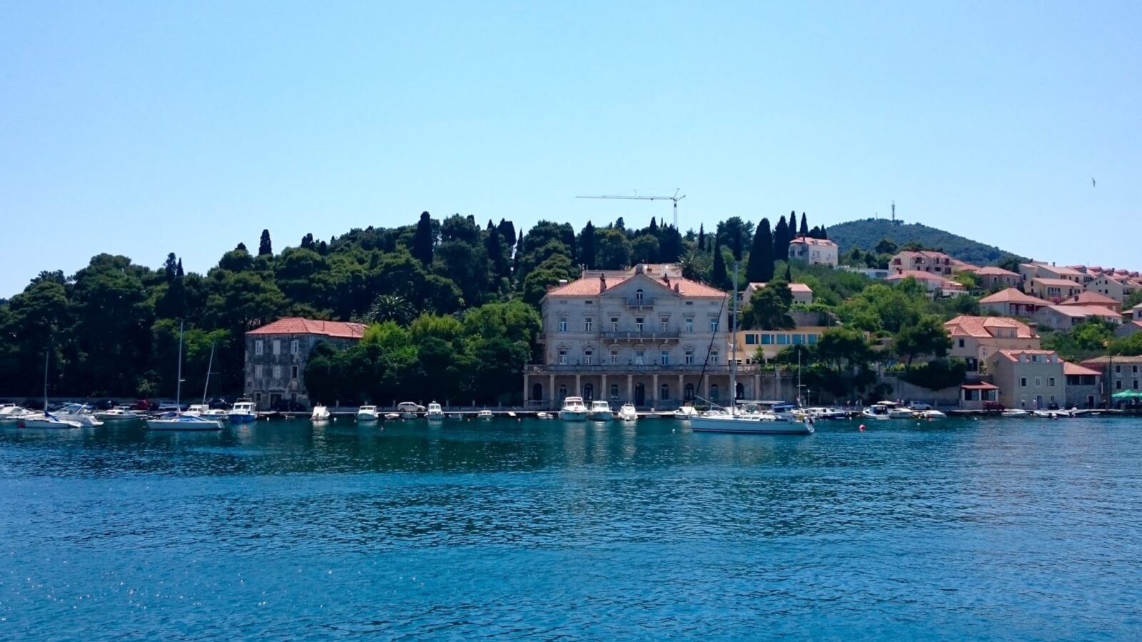 Dubrovnik port. 