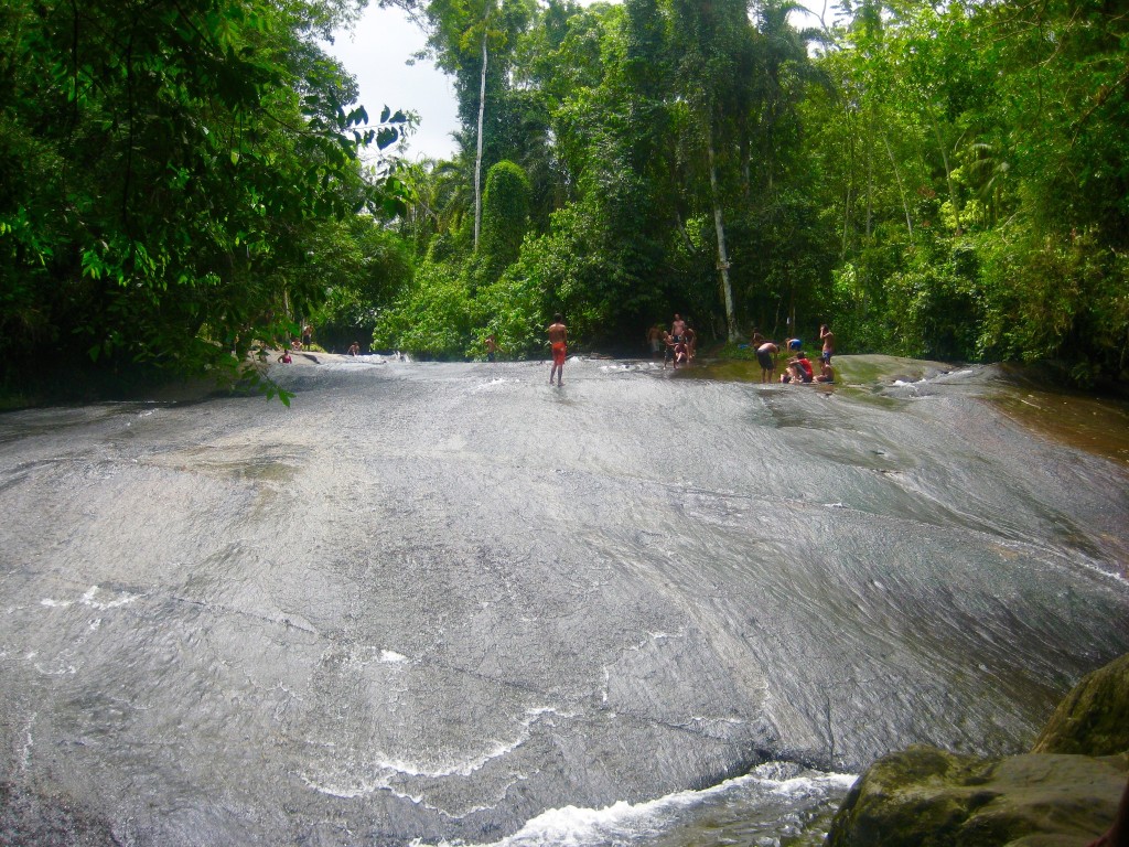 Rock pools in Paraty