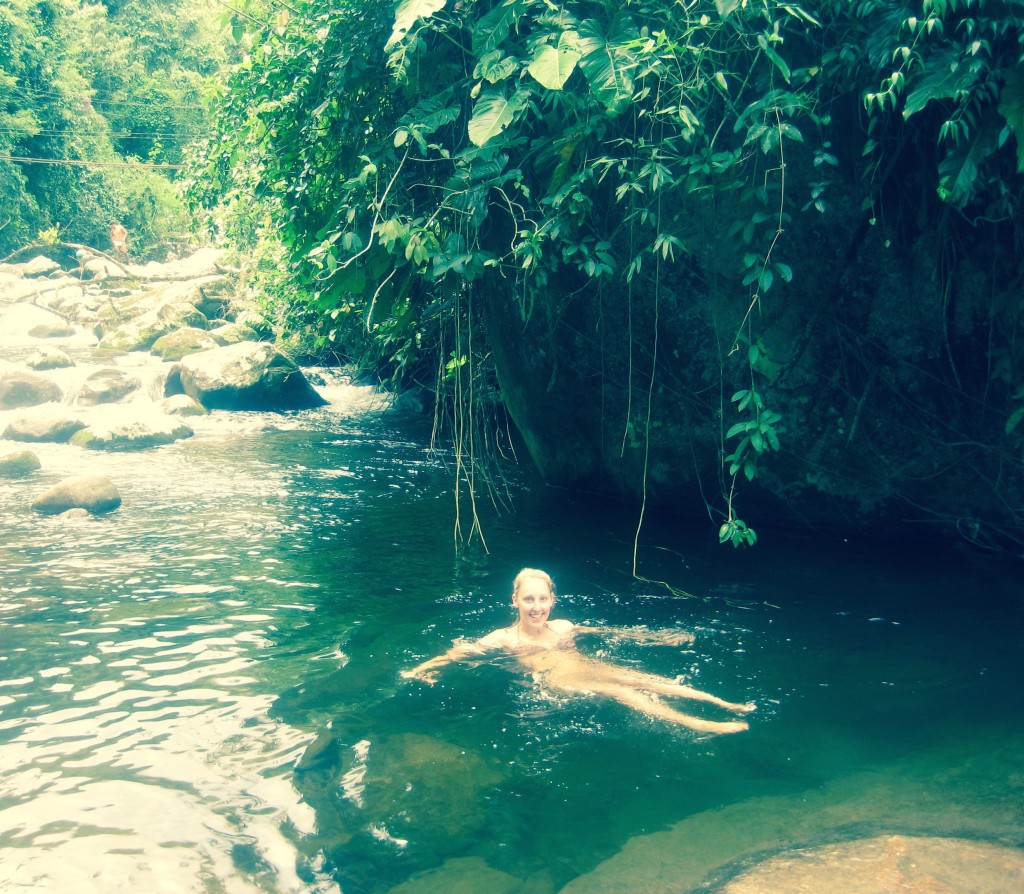 Rock pools in Paraty