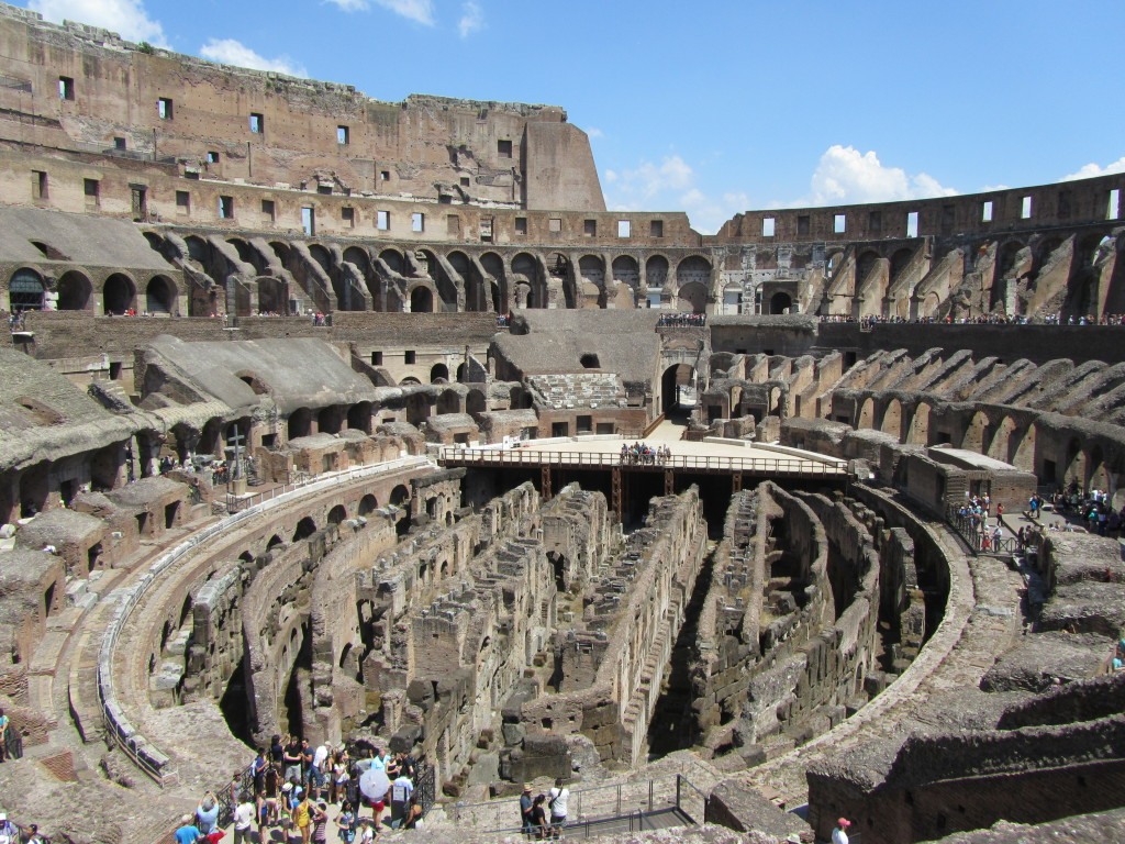 The Colosseum - a must do during three days in Rome 